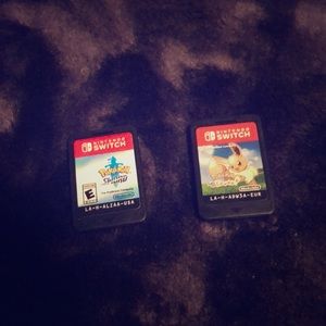 Pokémon sword and Pokémon let’s go eevee
